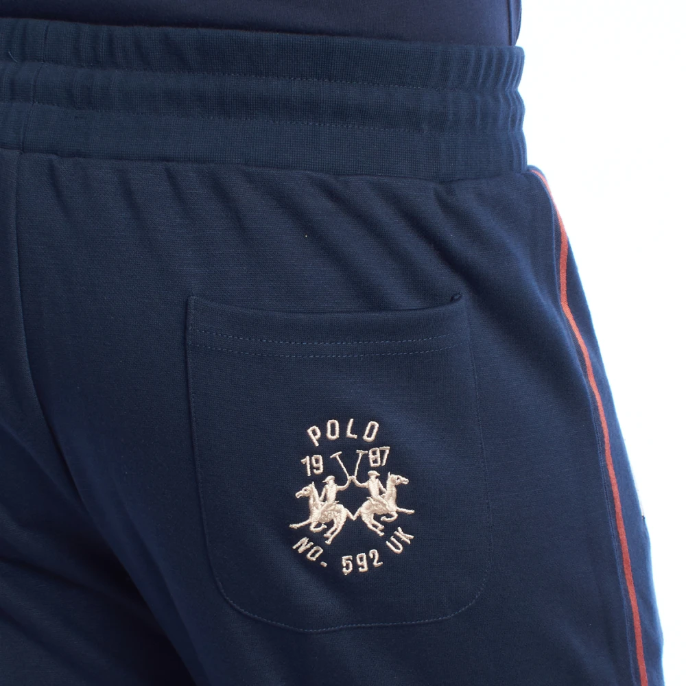 LA MARTINA Heren sportieve jogger broek Blue Heren