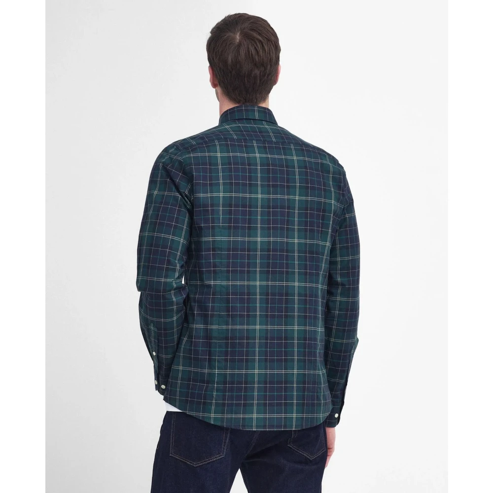 Barbour Op maat gemaakt herenshirt Green Heren
