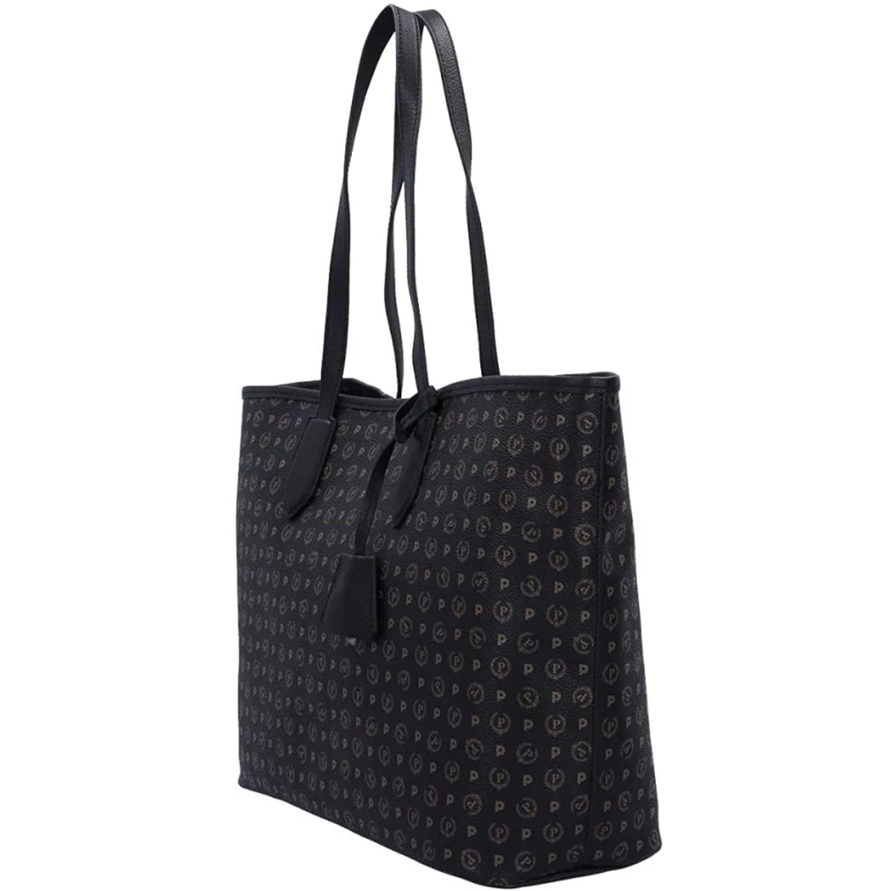 Pollini Heritage Schoudertas voor Vrouwen Black Dames