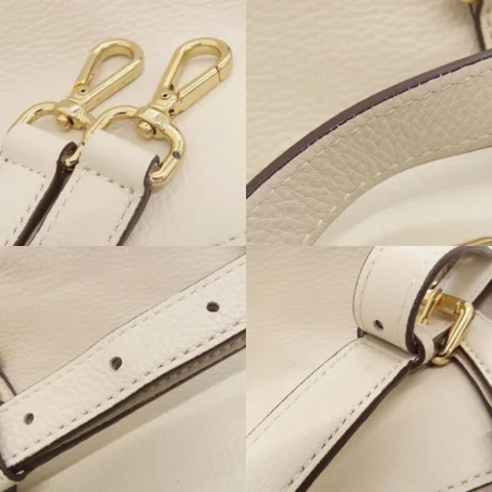 Michael Kors Pre-owned Leather handbags Beige Dames