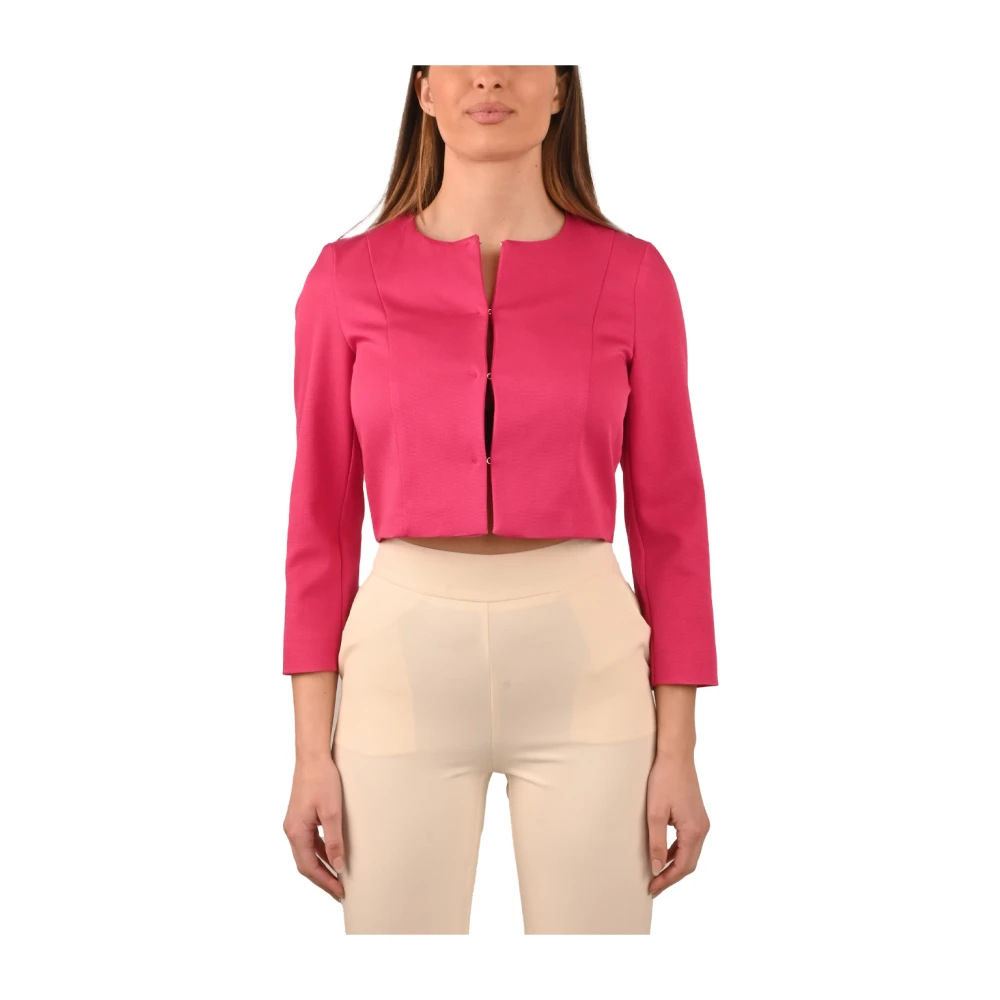 Pennyblack Chique Bolerojasje in Katoenmix Pink Dames