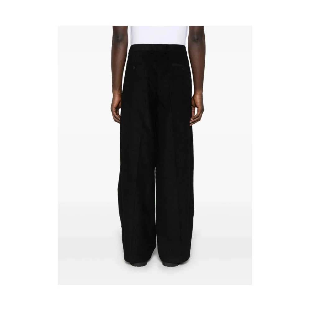 KidSuper Studios Zwarte kinderbroek met verborgen rits Black Heren