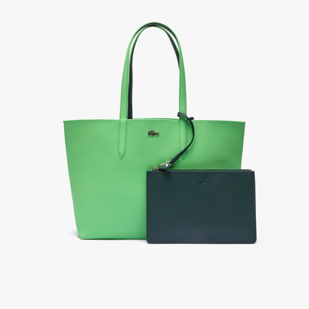 Lacoste Anna Schoudertas Eclipse Grijs Green Dames