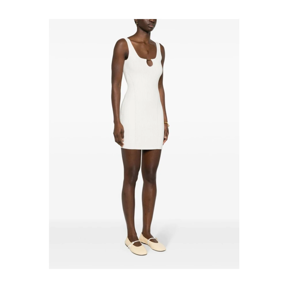 Jacquemus Short Dresses White Dames