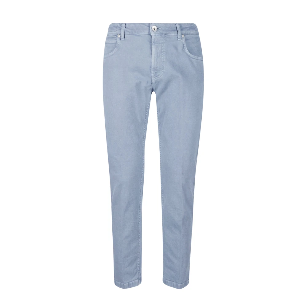 Eleventy Slim-fit Jeans van Denim Blue Heren