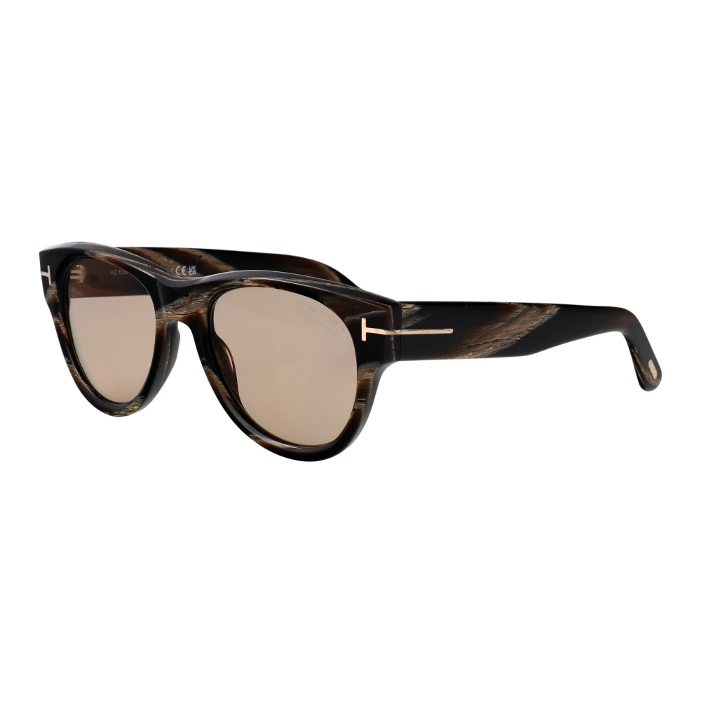 Tom Ford Men's Brown Sunglasses, 52 Mm, Burton-02 Sunglasses