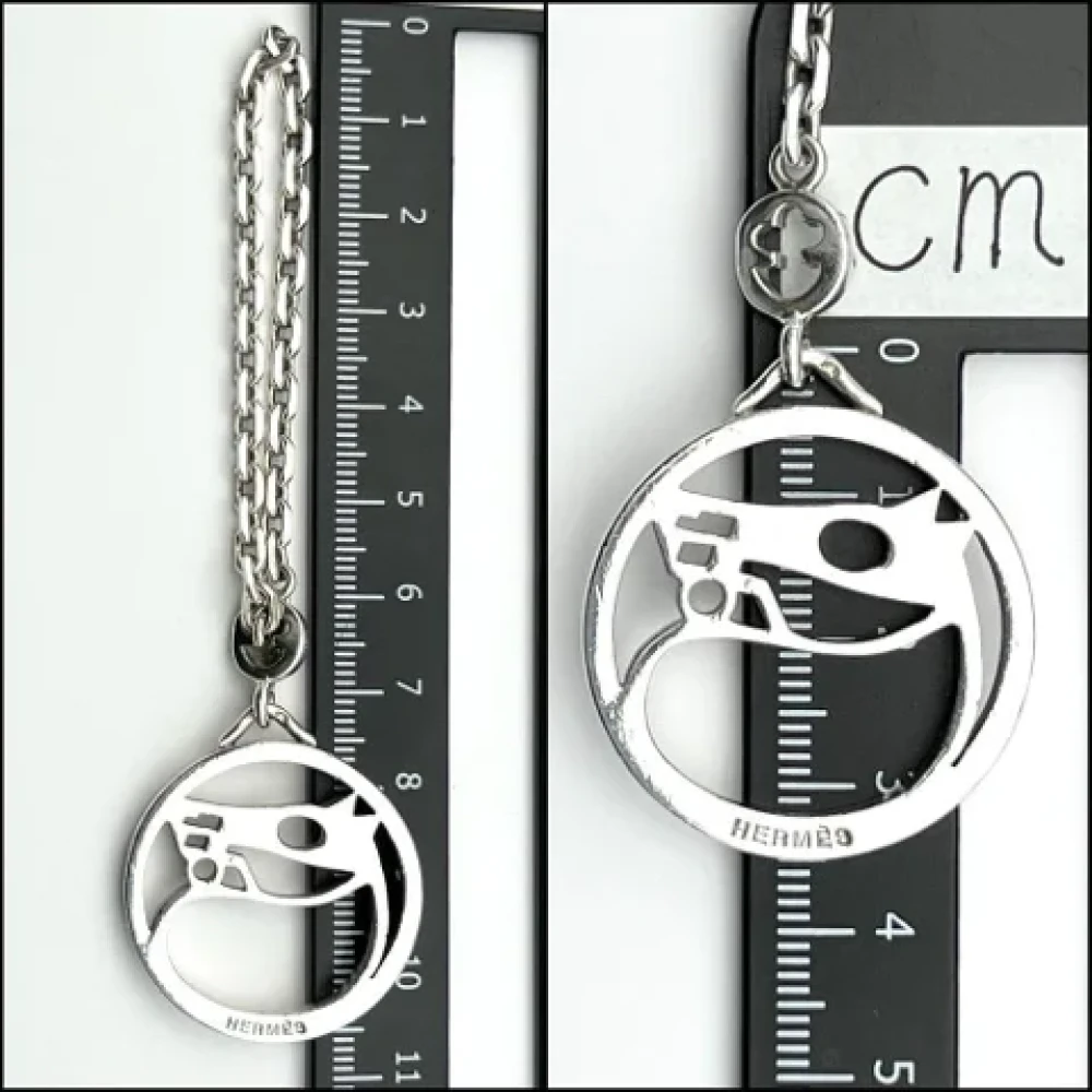 Hermès Vintage Pre-owned Silver key-holders Gray Unisex