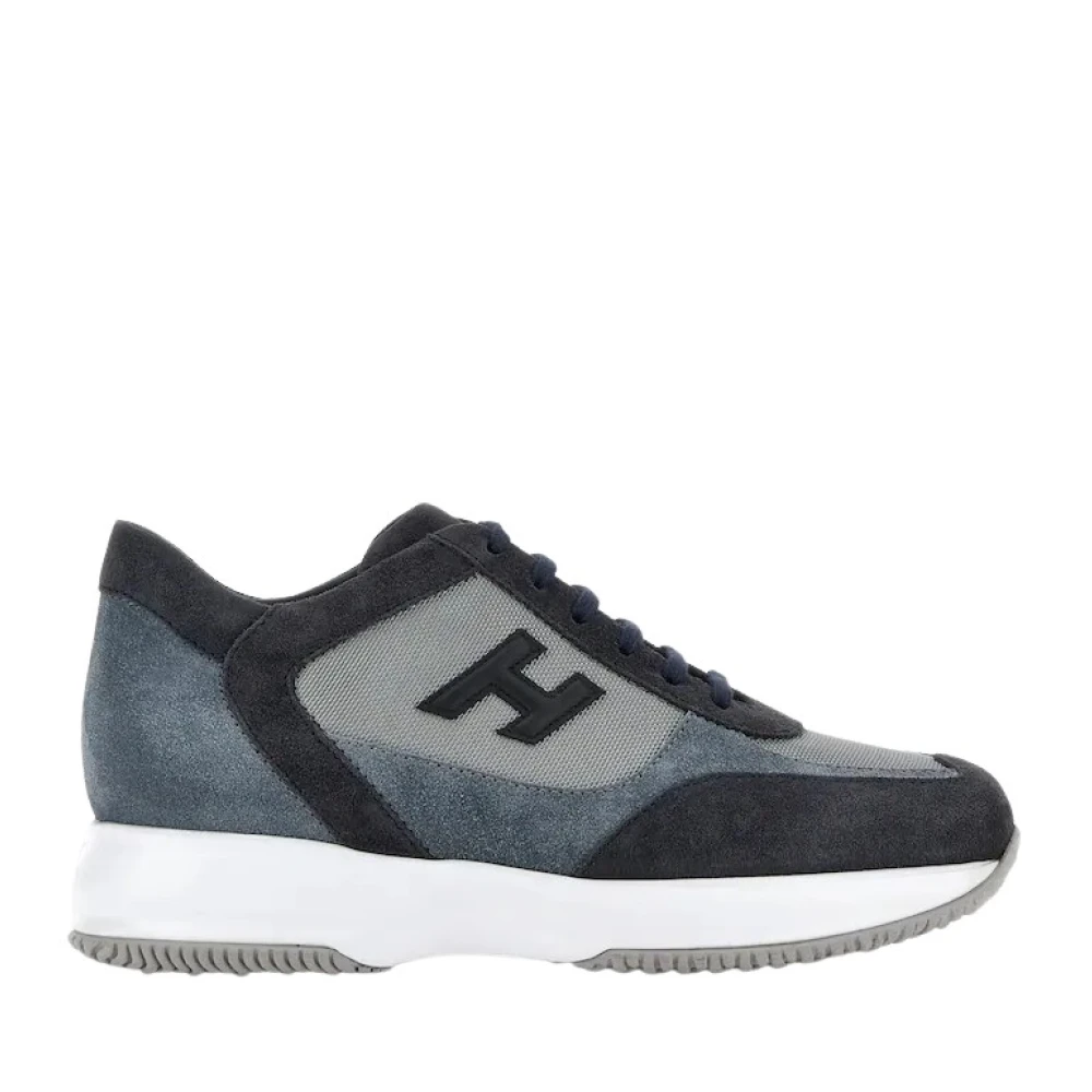 Hogan Men's Blue Interactive Trainers - Sneakers - 10 Uk - Shoes