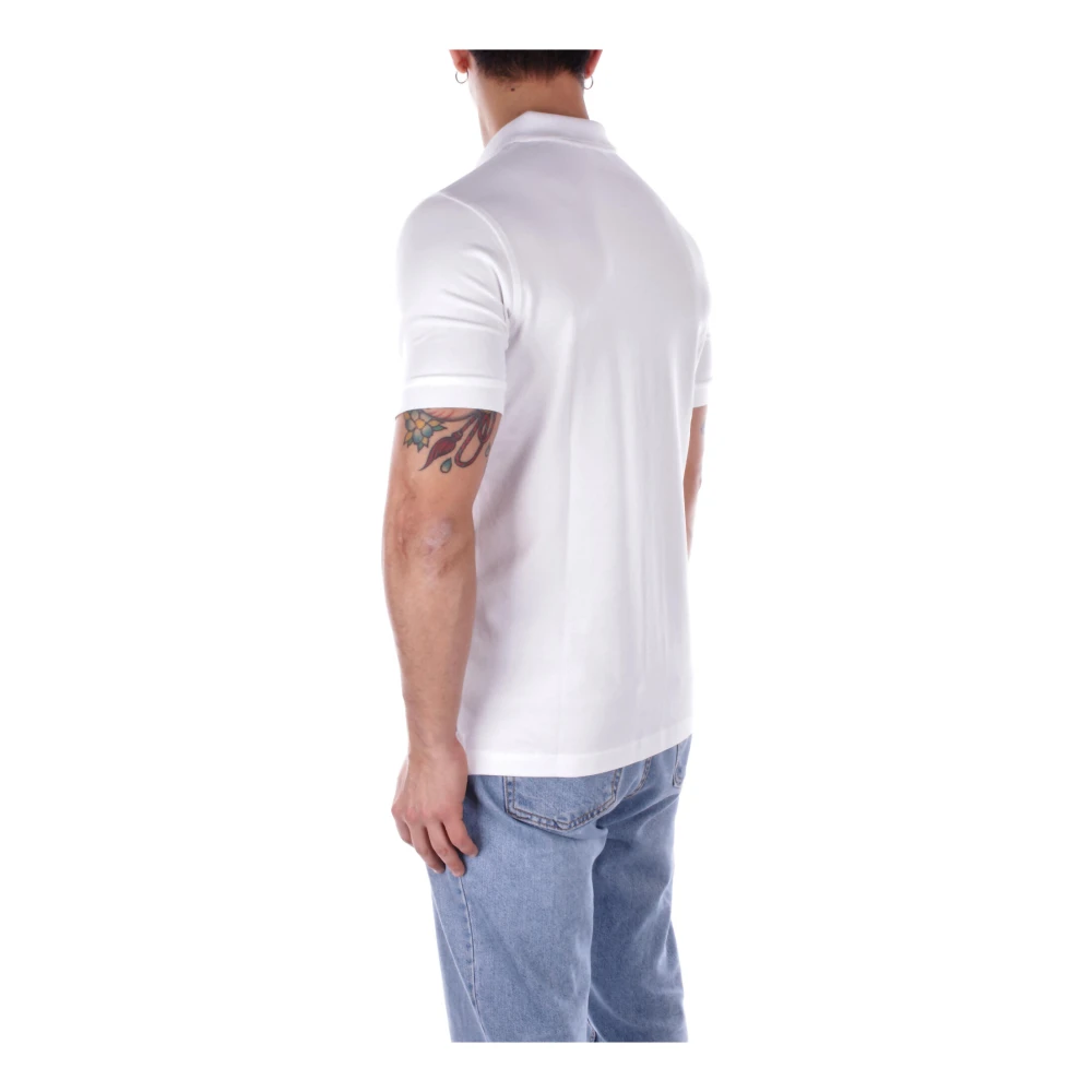 Fay Polo Shirts White Heren
