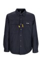black-waterproof-shirt-jacket-with-padded-lining