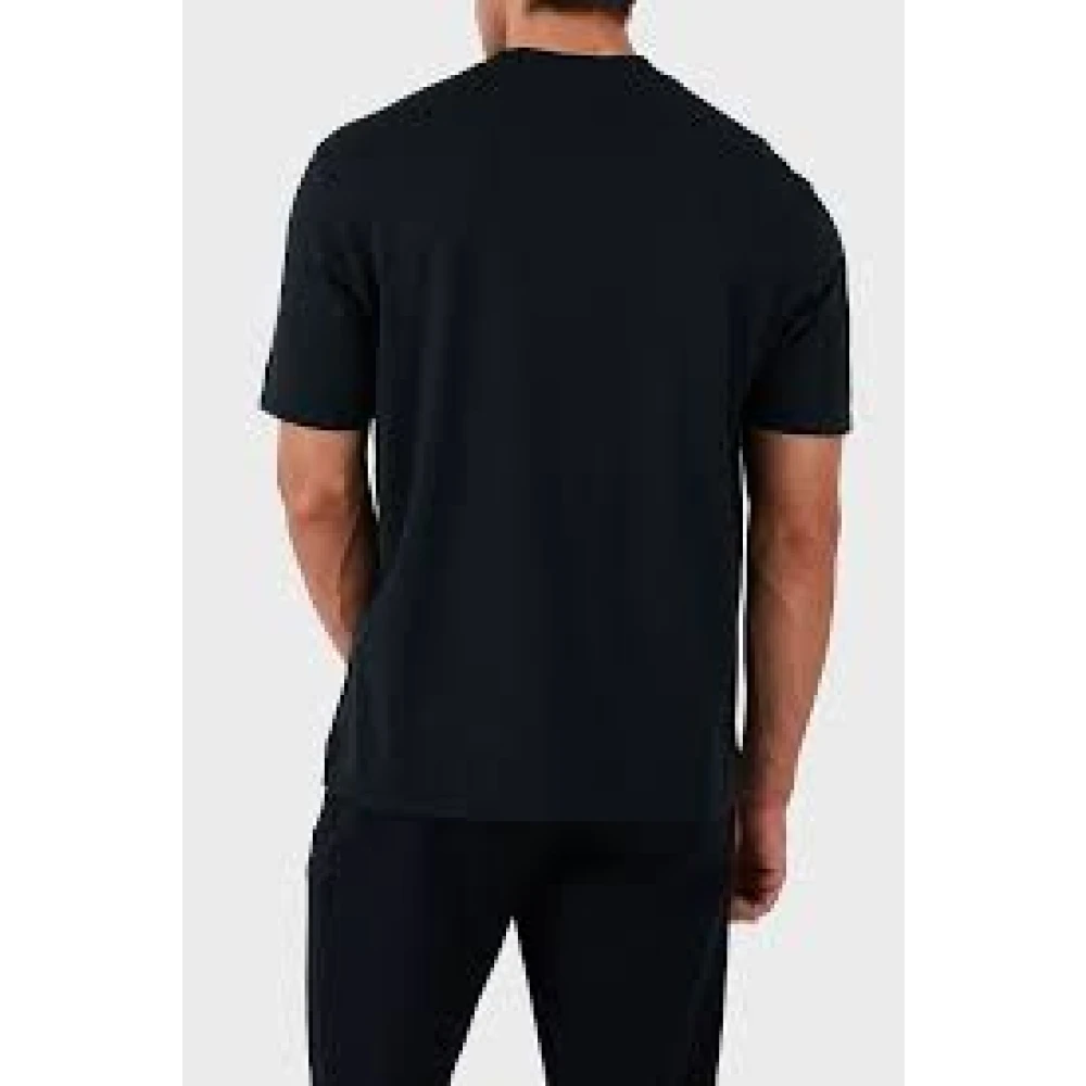 Emporio Armani Korte mouw T-shirt Blue Heren