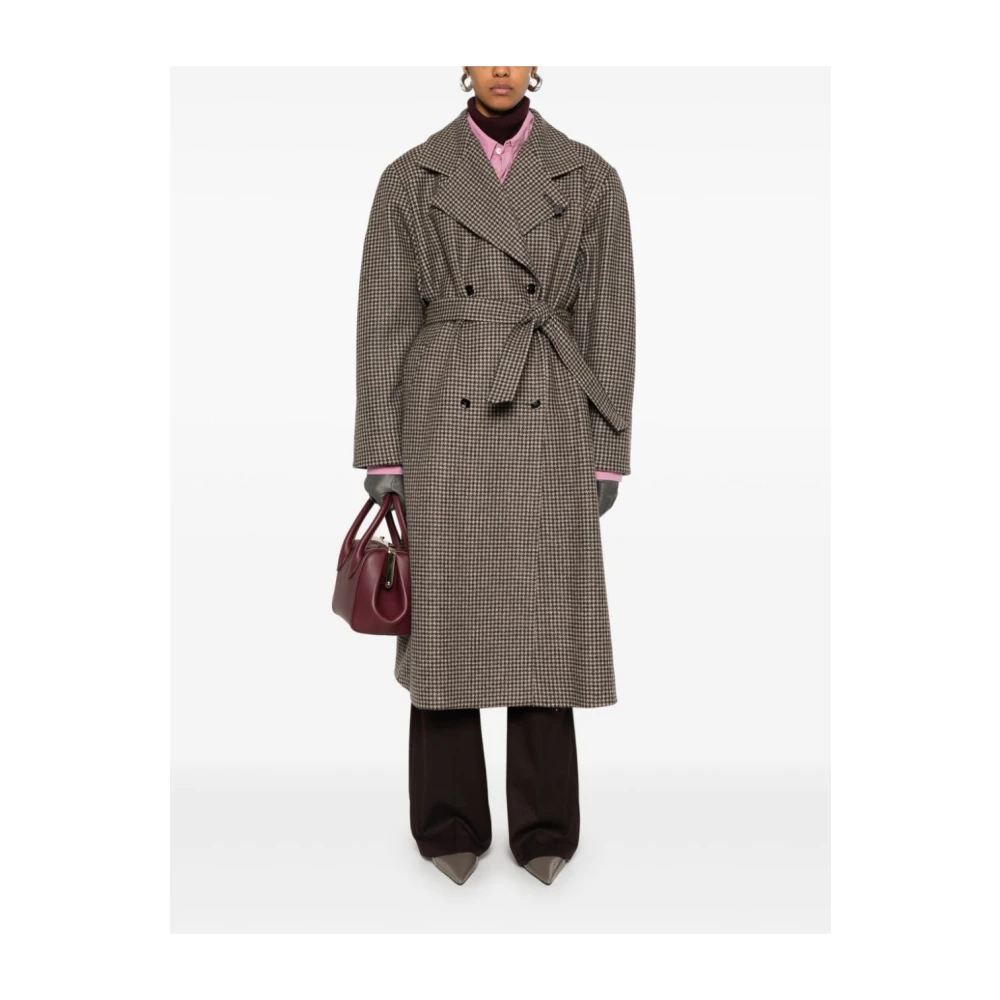 Lardini Bruine Winterjassen Brown Dames