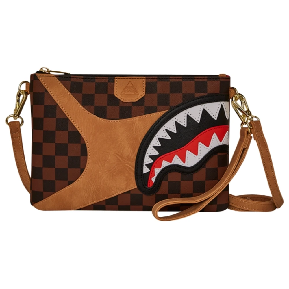 Sprayground Multicolor Elegant Crossbody Clutch Väska