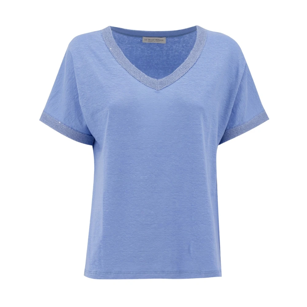 Tops > T-Shirts - - Le Tricot Perugia - Modalova