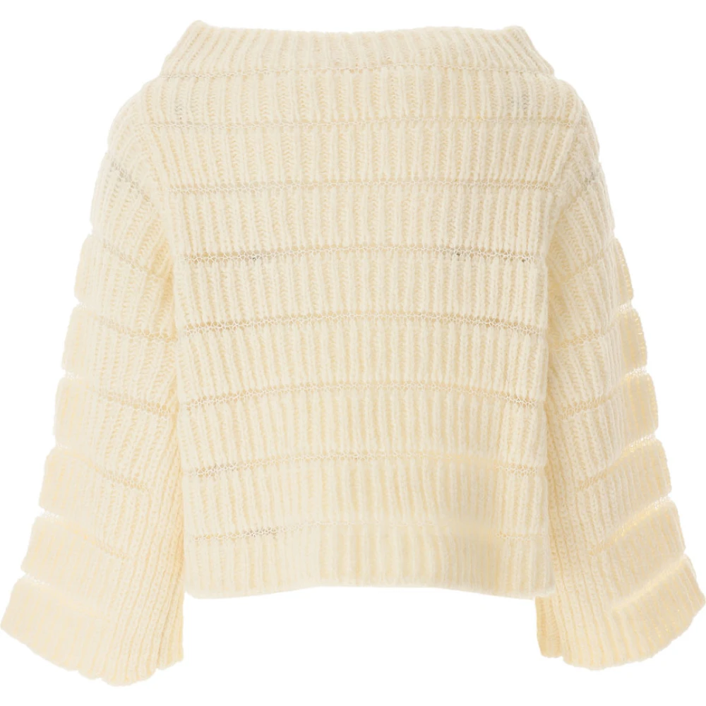 Liviana Conti Sweaters Cream Beige Dames