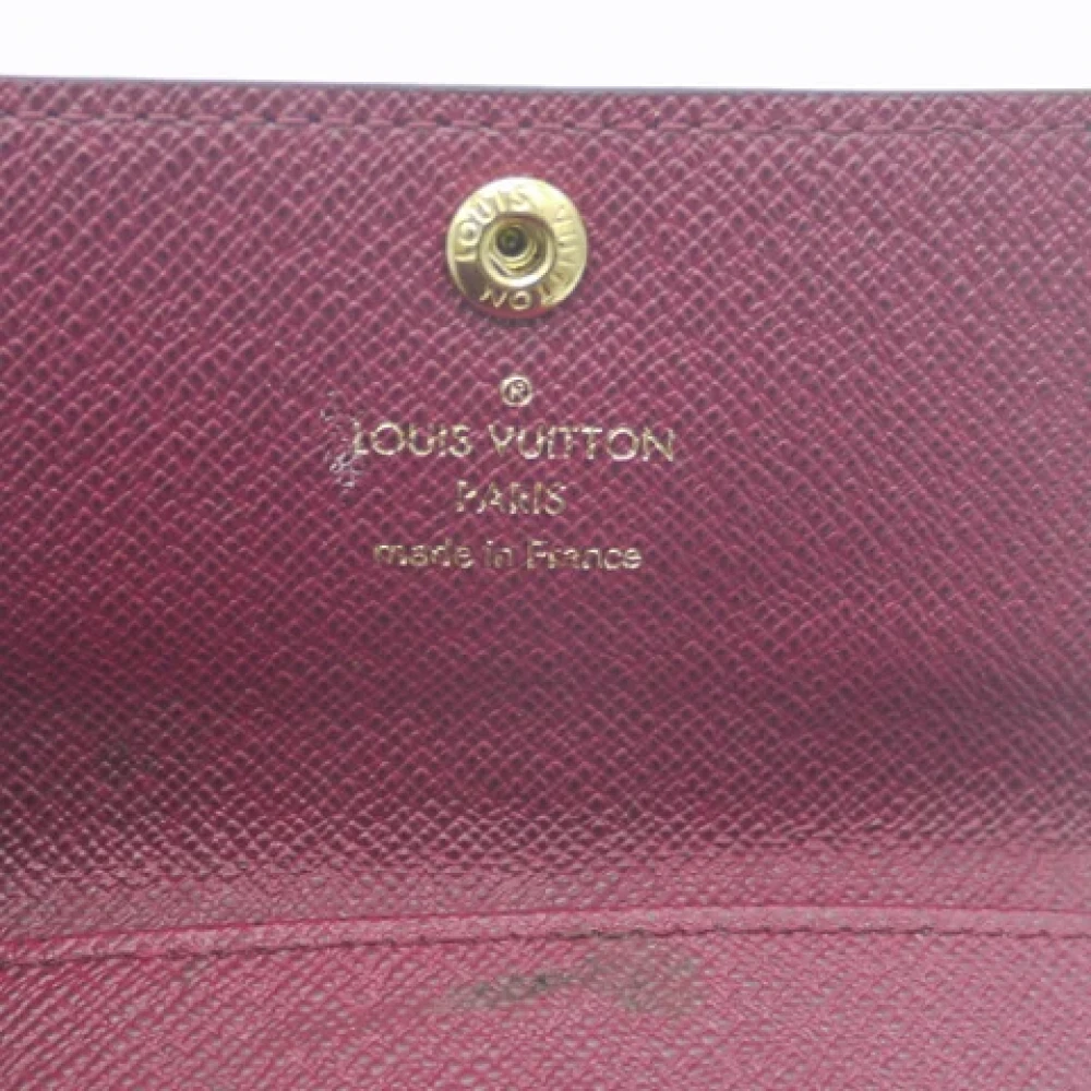 Louis Vuitton Vintage Pre-owned Fabric key-holders Brown Dames