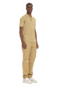 dark-yellow-linen-polo-shirt