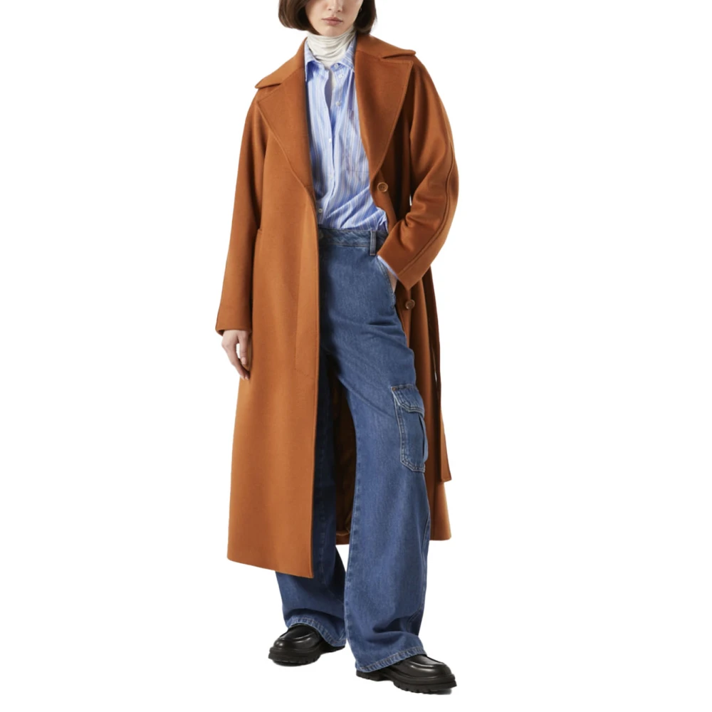 Pennyblack Wollen jassen en trenchcoats Orange Dames