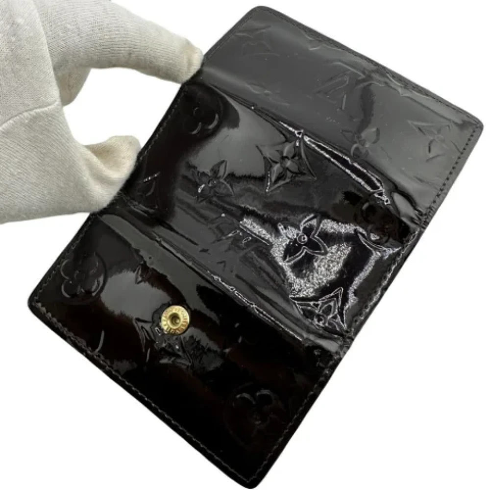 Louis Vuitton Vintage Pre-owned Leather key-holders Black Unisex