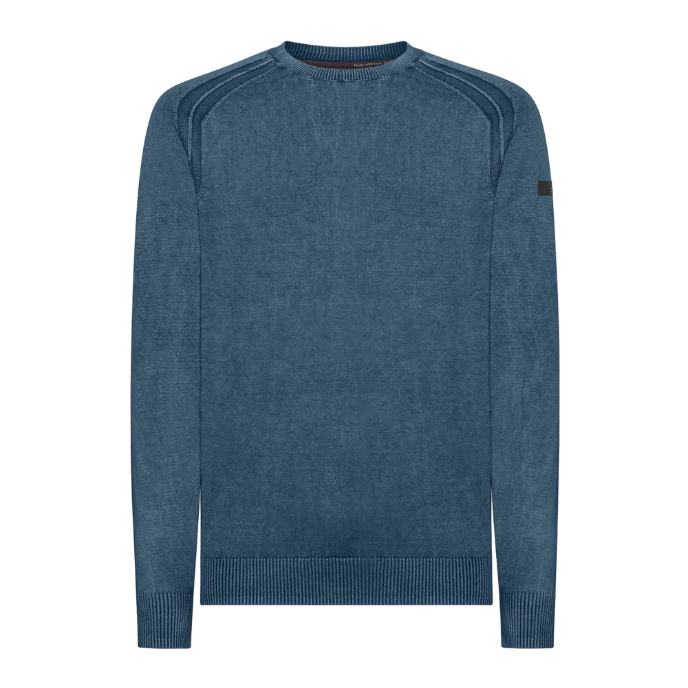 RRD Rondgebreide trui Blue Heren