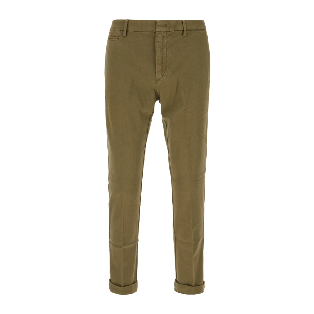 Dondup Stijlvolle Chino's voor Mannen Green Heren