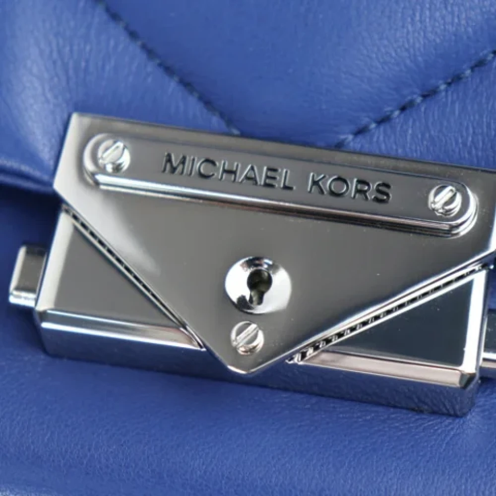 Michael Kors Pre-owned Leather handbags Blue Dames