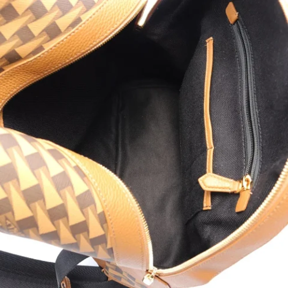 Bally Pre-owned Canvas shoulder-bags Brown Dames