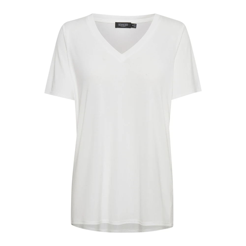 Soaked in Luxury Oversize T-shirt i Broken White White, Dam