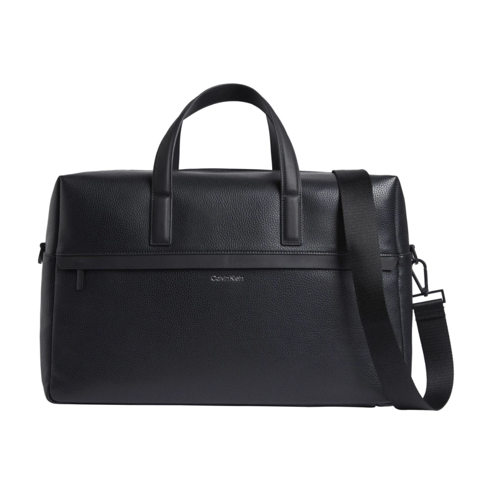 Calvin Klein Zwarte Weekendtas voor Mannen Black Heren