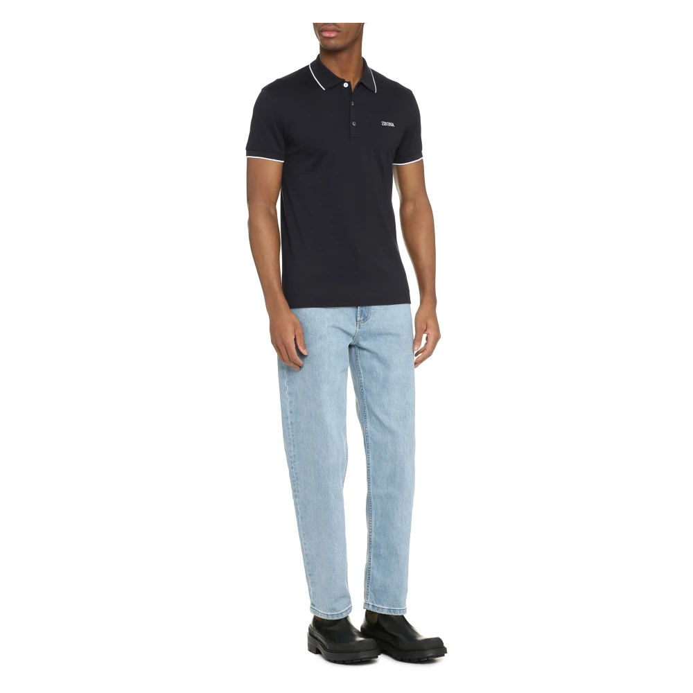 Ermenegildo Zegna Tops Blue Heren