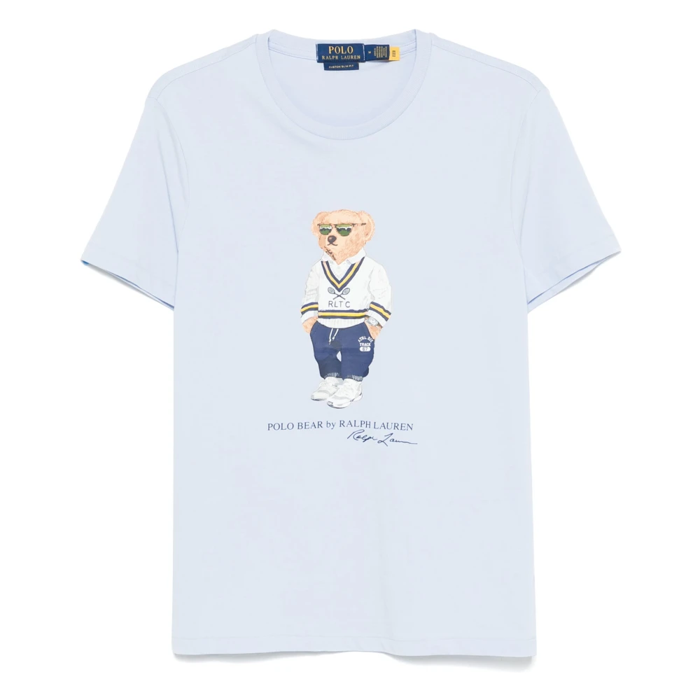 Brodert 'Polo Bear' Bomull T-skjorte