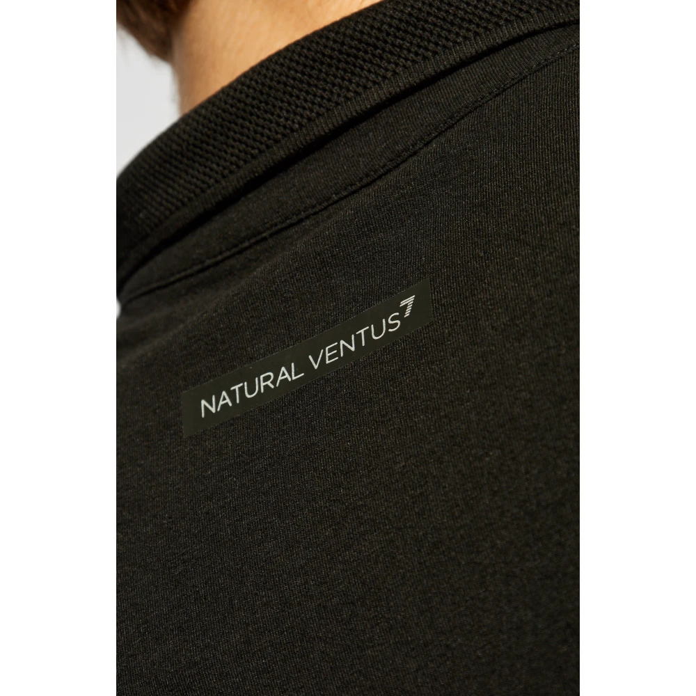 Emporio Armani EA7 Polo met logo Black Heren