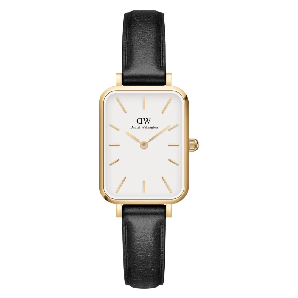 Daniel Wellington Donna Bianco - Elegante Oro Quadro Orologio Da - Accessories - One Size - Immagine 3