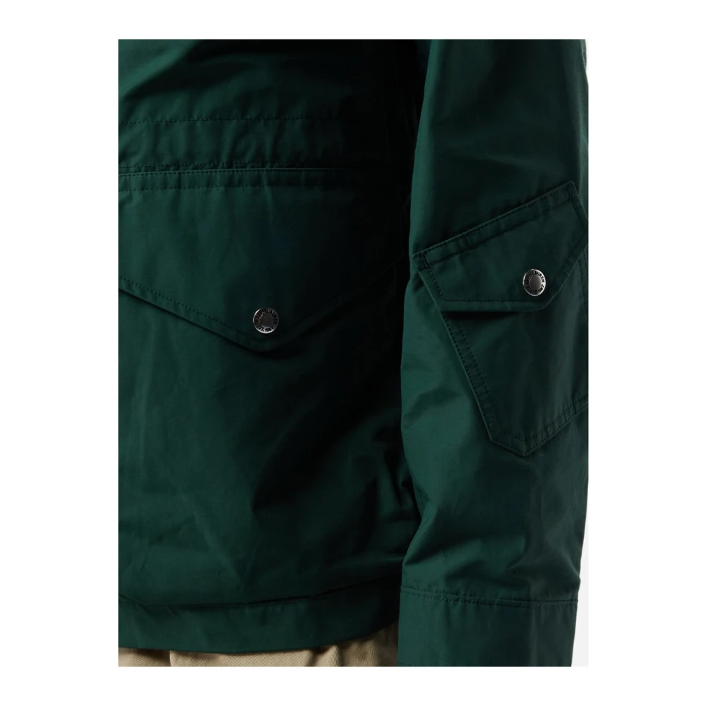 Polo Ralph Lauren Groene Field Jacket Rits Logo Green Heren