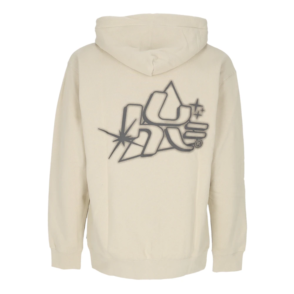 HUF Glow Po Hoodie Stone Beige Heren