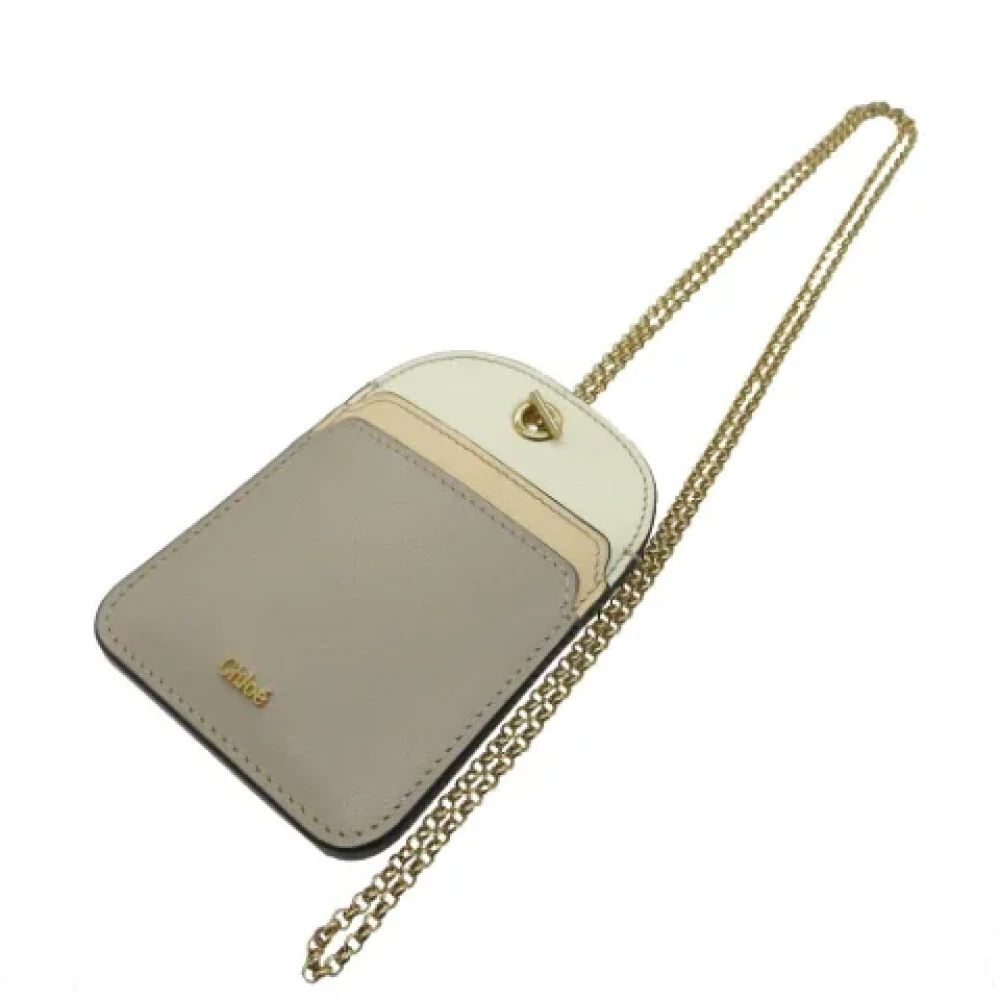 Chloé Pre-owned Canvas home-office White Dames