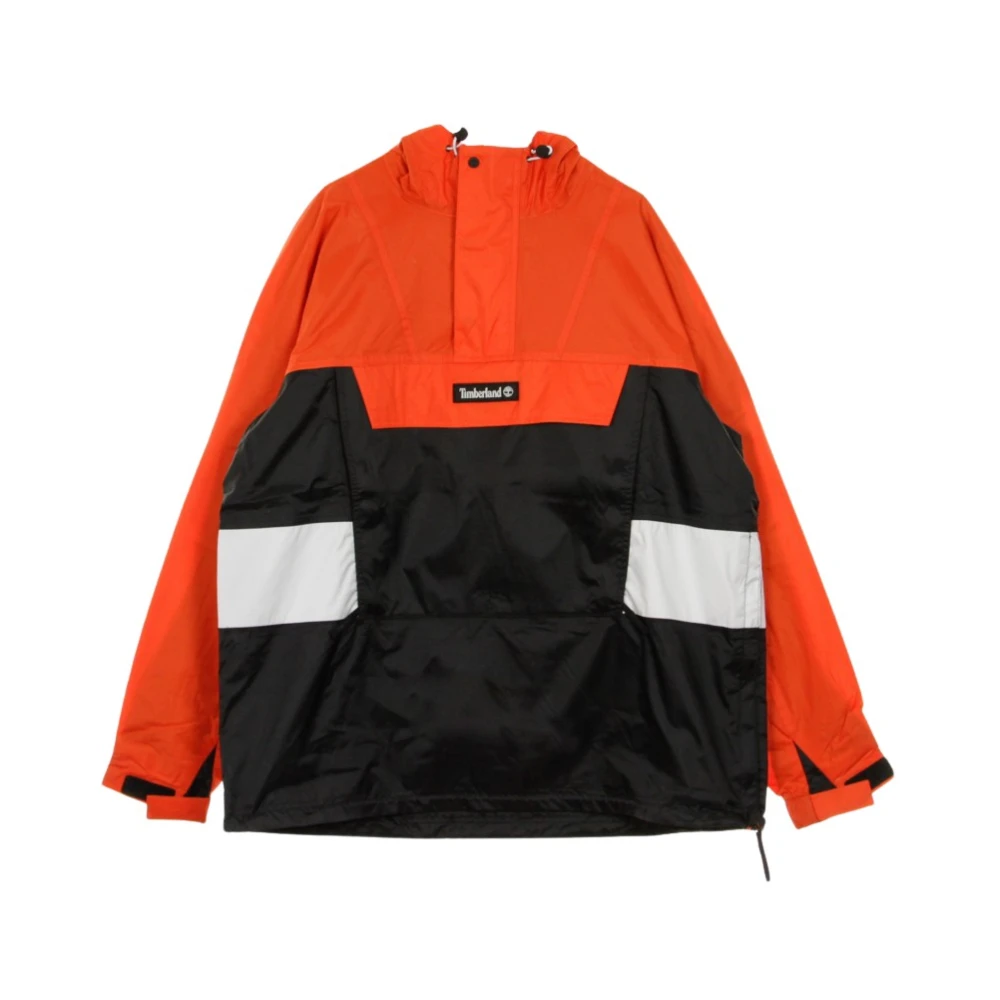 Timberland Men's Orange Light Jackets, Xl, Anorak Archive Slip-On Windbreaker