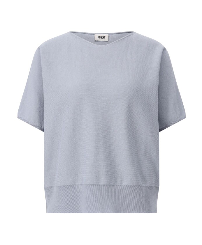 pull-en-maille-a-manches-courtes