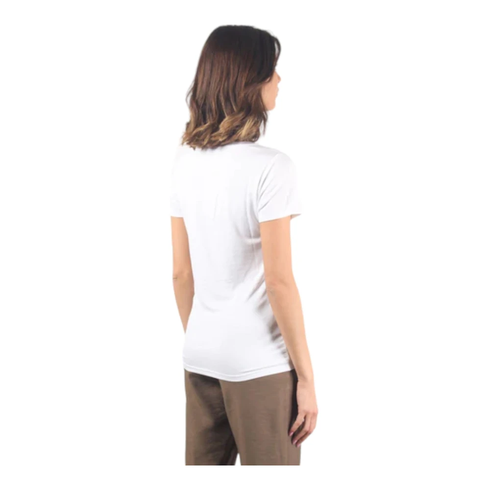 Liu Jo Korte Mouw T-shirt White Dames