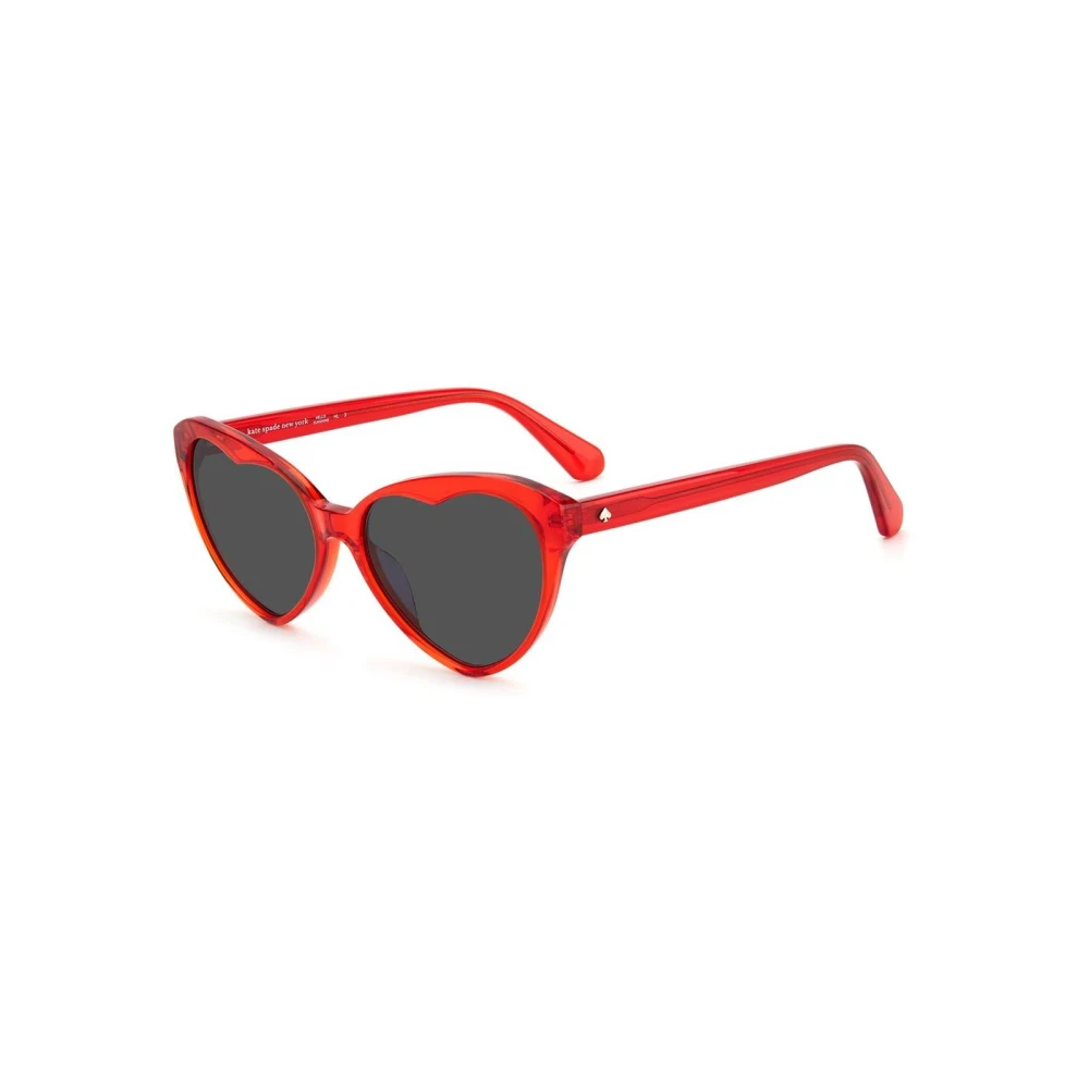 Kate Spade Women's Red Sunglasses, One Size, Acetate Sunglasses With Uv Protection