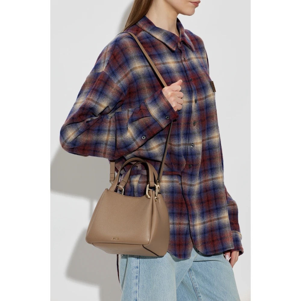 Furla - Nuvola Mini Bag - Bags - Damen - Braun - One Size - Bild 4