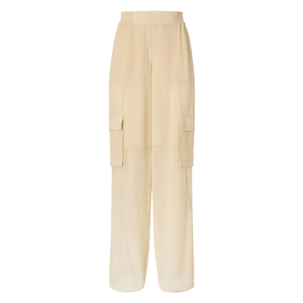 Pinko Donna Beige Pantaloni, L, New,