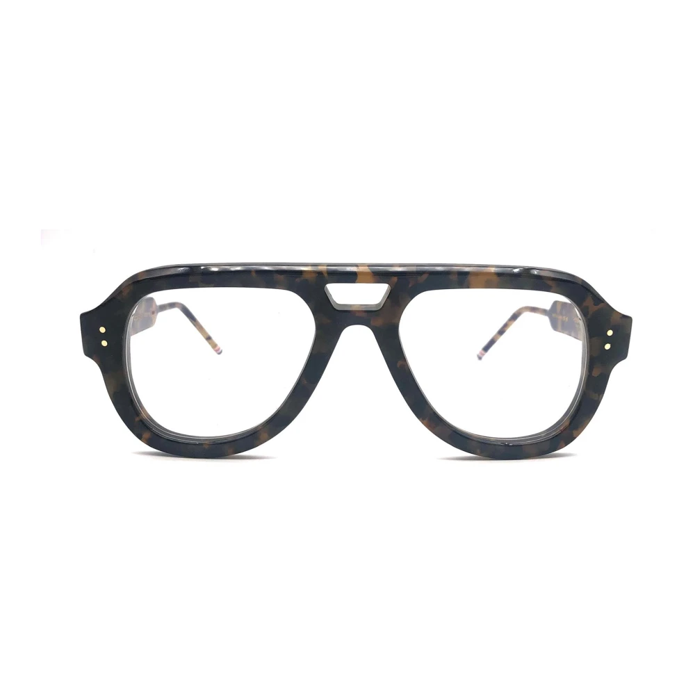 Thom Browne Stijlvolle Zwarte Leren Portemonnee Black Unisex