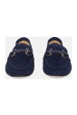 blauwe-suede-mocassin-met-clip