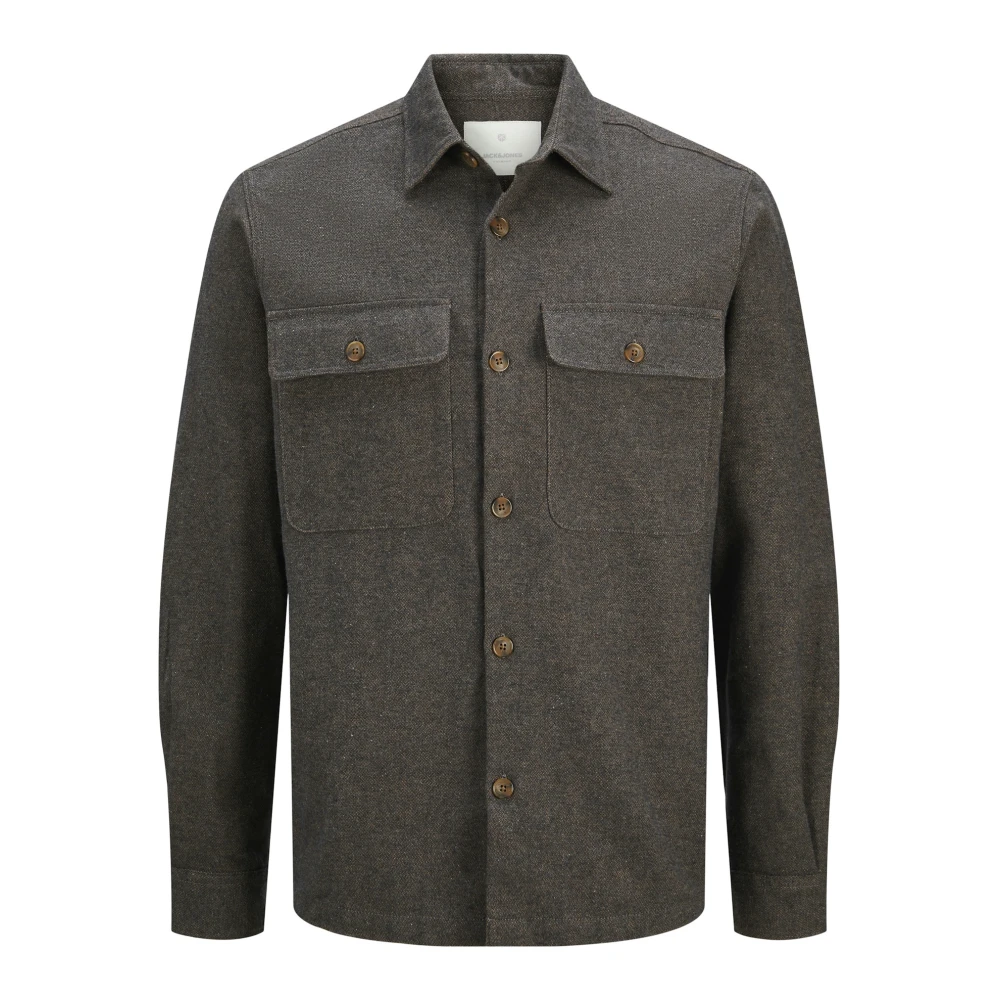 jack & jones Raymond Overhemd Lange Mouw Brown Heren
