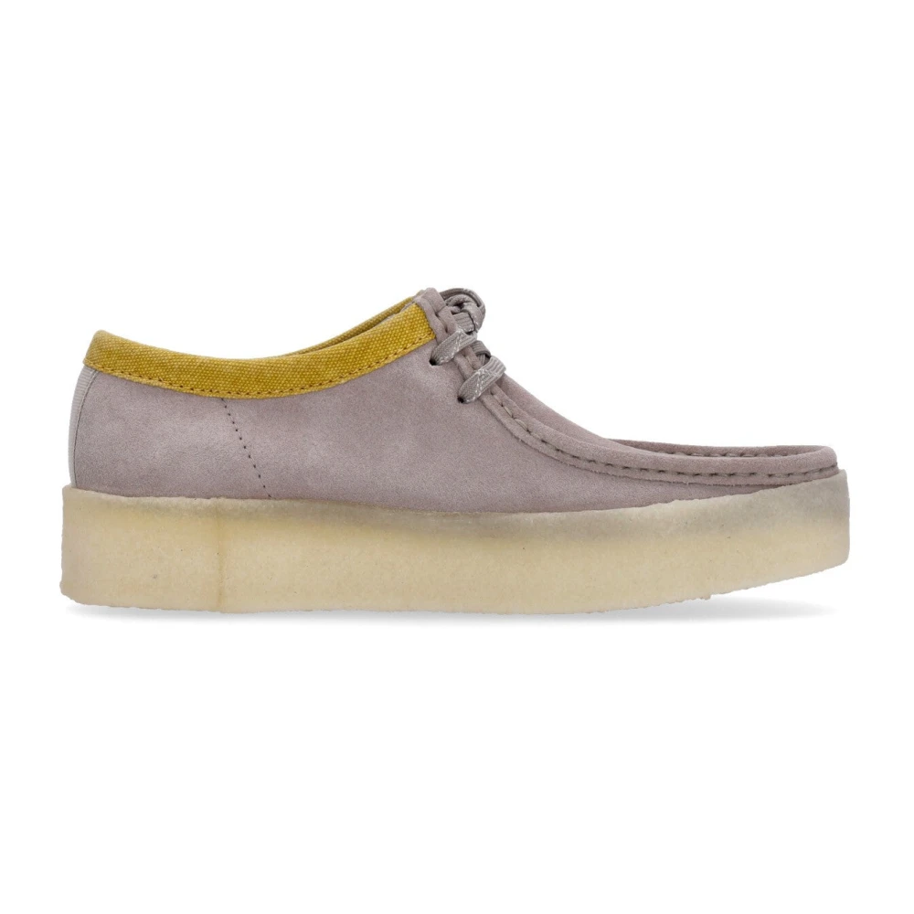 Clarks Men's Gray Laced Shoes, 12 Uk, Lifestyle Laced Moccasins