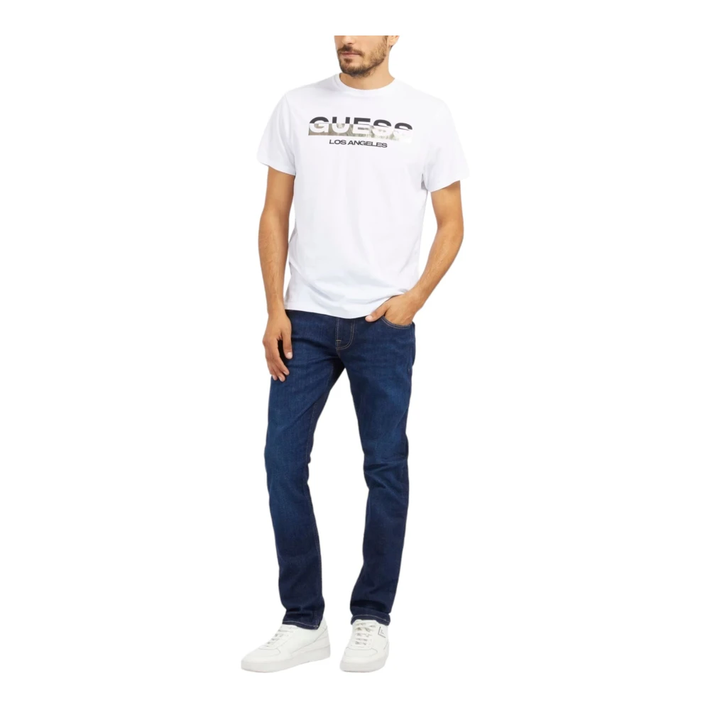 Guess Slim-fit Denim Jeans Blue Heren