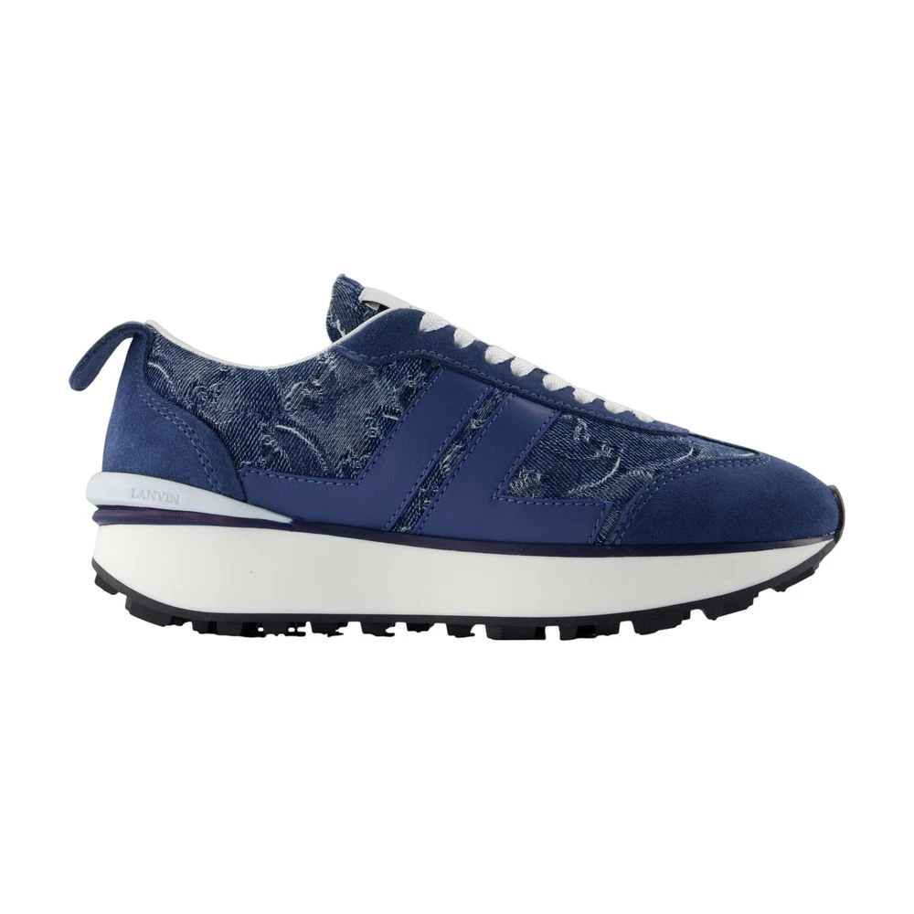 Lanvin Women's Blue Sneakers, 7 Uk, Bumpr Trainers