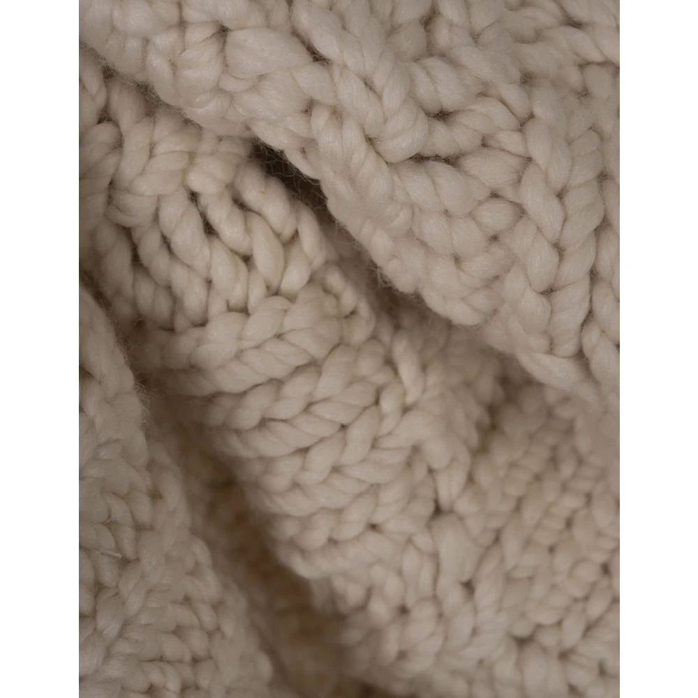 Chloé Melkwitte Crew-Neck Sweater White Dames