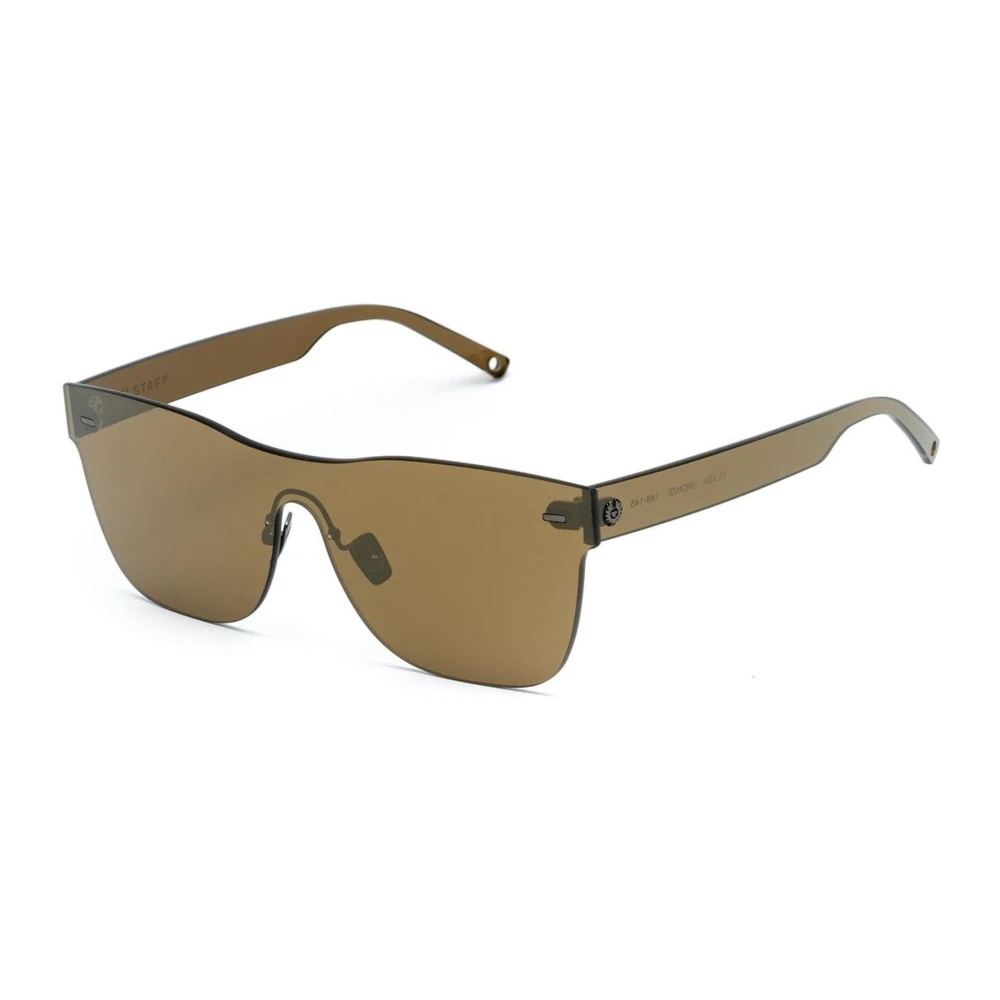 Belstaff Handgjorda acetatsolglasögon med Carl Zeiss-linser Yellow, Dam